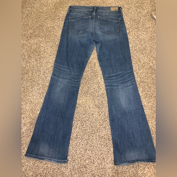 Size 4R Bootcut Midrise blue jeans. Express brand. - Picture 7 of 14